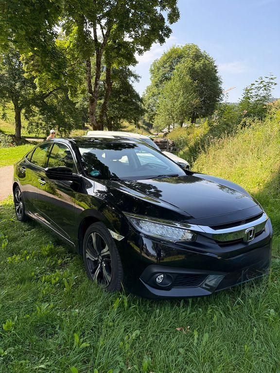 Schwarz Gebraucht 2018 Honda Civic Executive Limousine | 20.000 € (Fairer Preis) - Bild 1/4