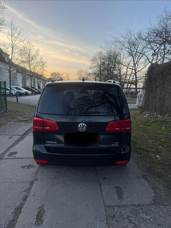 Gebraucht VW Touran Highline 150 PS (110 kW) 2012 Schwarz Van / Kleinbus