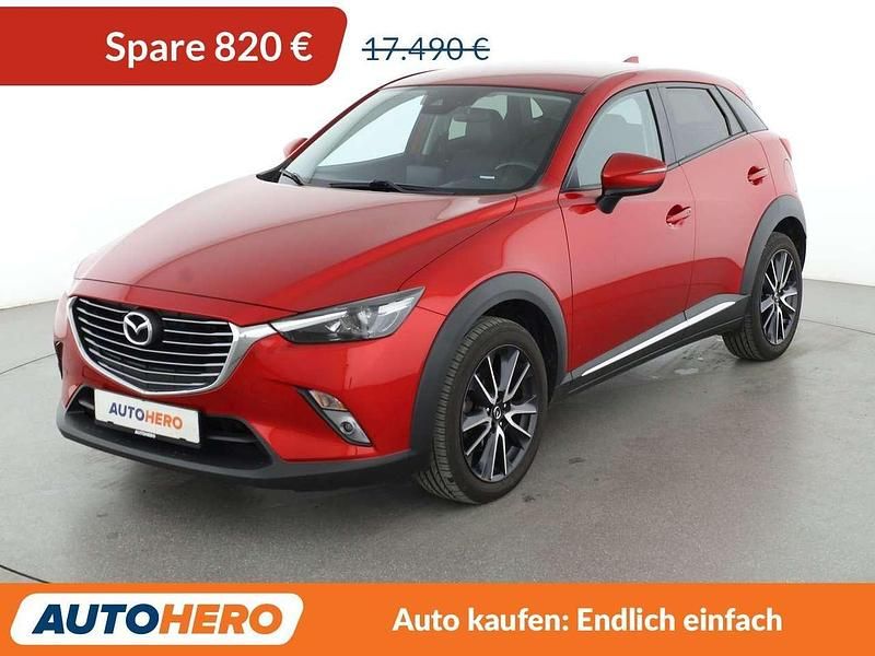 Rot Gebraucht 2018 Mazda CX-3 Sports-Line SUV | 16.670 € (Fairer Preis) - Bild 1/3