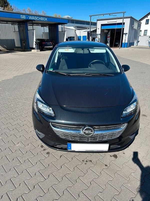 Gebraucht Opel Corsa 90 PS (66 kW) 2016 Schwarz Kleinwagen