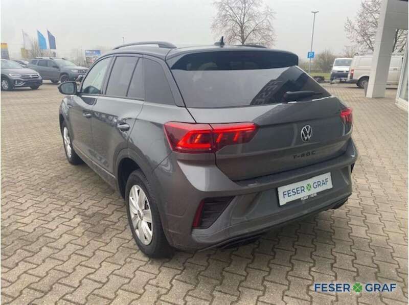 Gebraucht VW T-Roc R-line 150 PS (110 kW) 2024 Indiumgrau metallic schwarz SUV
