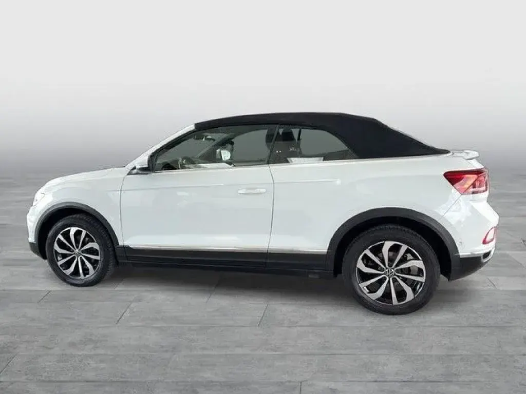 Gebraucht VW T-Roc Cabriolet Style 150 PS (110 kW) 2022 Weiß Cabrio