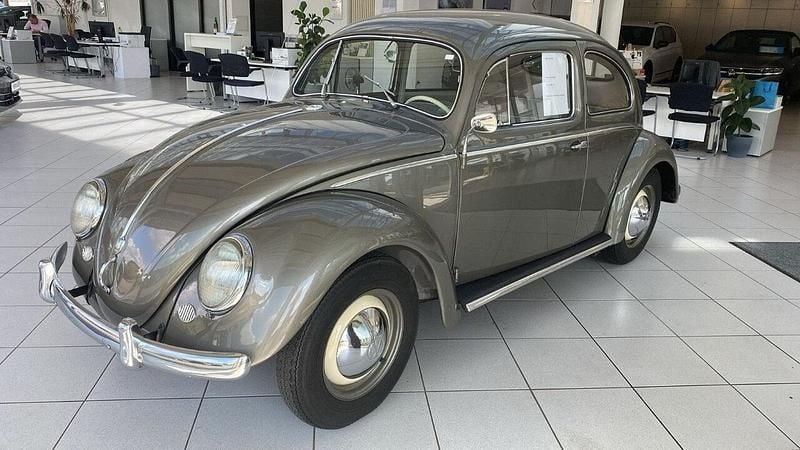 Grau met. Gebraucht 1956 VW Käfer Limousine | 14.900 € - Bild 1/4