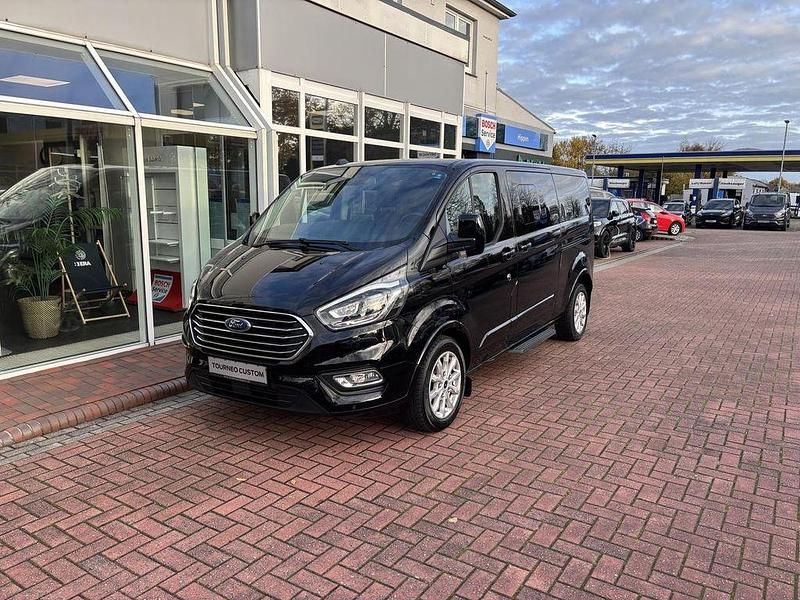 Agate black Gebraucht 2021 Ford Tourneo Custom Titanium Van | 28.900 € (Superpreis) - Bild 1/4