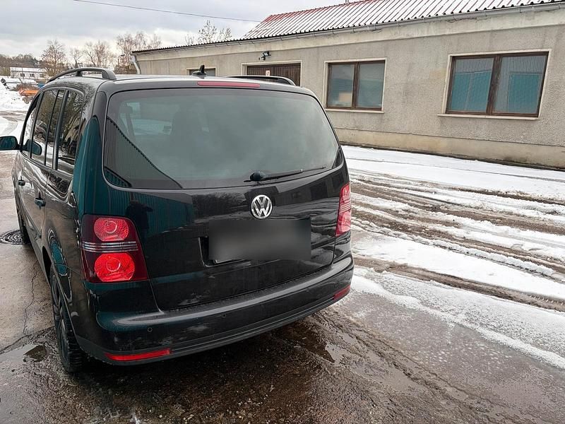 Gebraucht VW Touran 140 PS (102 kW) 2007 Schwarz Van / Kleinbus