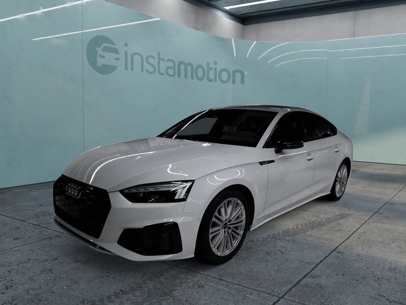 Weiß Gebraucht 2024 Audi A5 Sportback S-Line Limousine | 45.790 € (Etwas zu teuer) - Bild 1/2