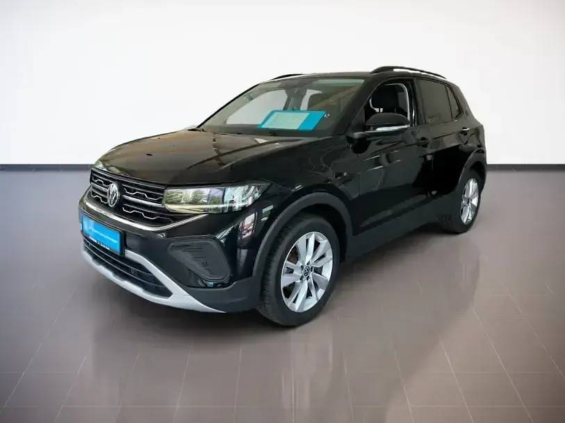 Gebraucht VW T-Cross Life 95 PS (69 kW) 2025 Deep black perleffekt SUV