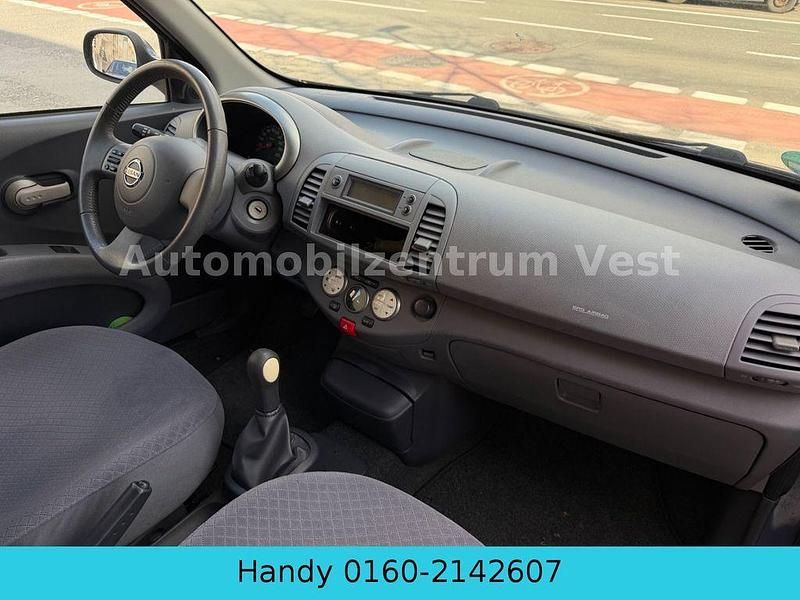 Gebraucht Nissan Micra Visia 65 PS (47 kW) 2003 Blau Kleinwagen