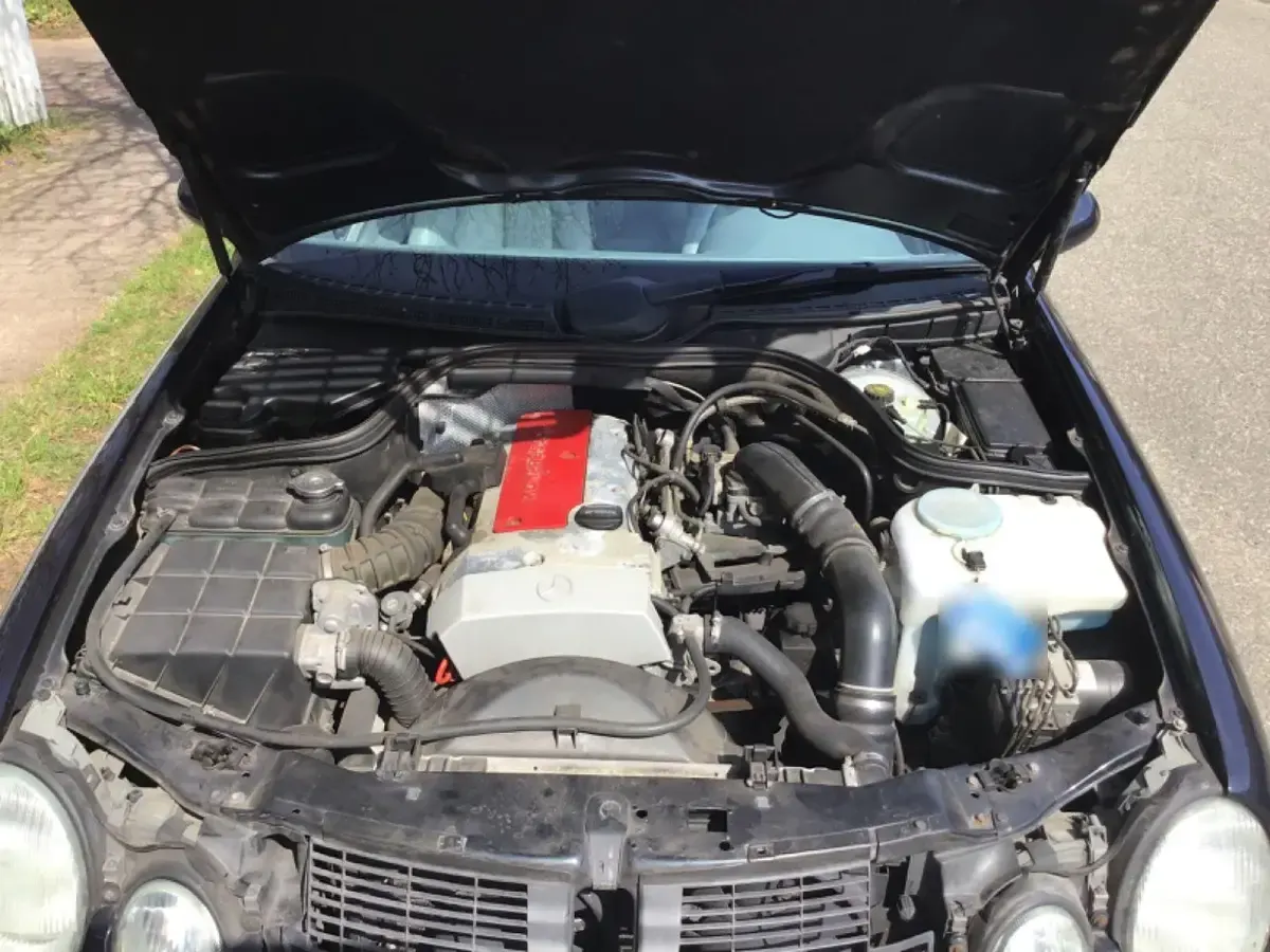 Gebraucht Mercedes CLK230 193 PS (141 kW) 1999 Blau Cabrio