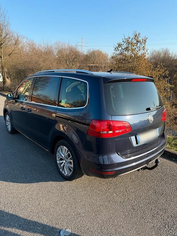 Gebraucht VW Sharan 150 PS (110 kW) 2012 Blau Van / Kleinbus