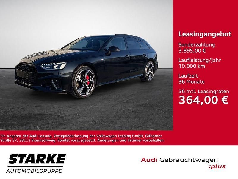 Gebraucht Audi A4 Competition 204 PS (150 kW) 2023 Mythosschwarz metallic Kombi