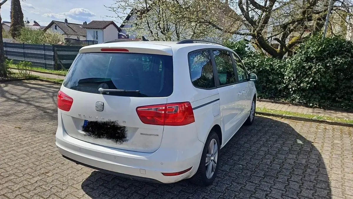 Gebraucht Seat Alhambra Ecomotive 140 PS (102 kW) 2015 Weiß Van / Kleinbus