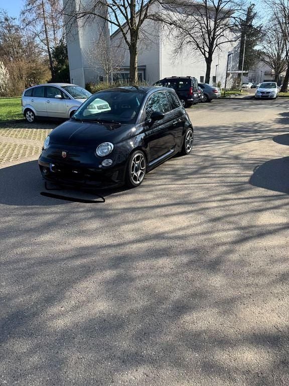 Second-hand Abarth 500 Custom 135 CP (99 kW) 2015 Negru Hatchback