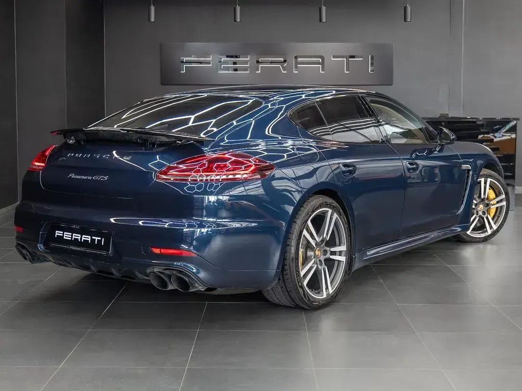 Gebraucht Porsche Panamera GTS 441 PS (324 kW) 2016 Blau Kleinwagen