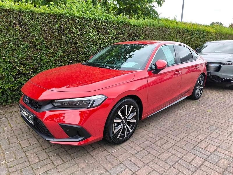 Neu Honda Civic Elegance 184 PS (135 kW) 2025 Premium crystal red Limousine