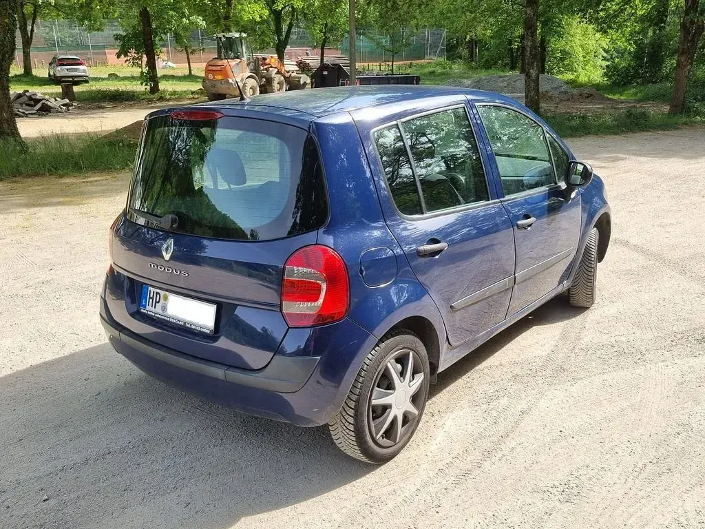 Używany Renault Modus 75 KM (55 kW) 2009 Niebieski Minivan