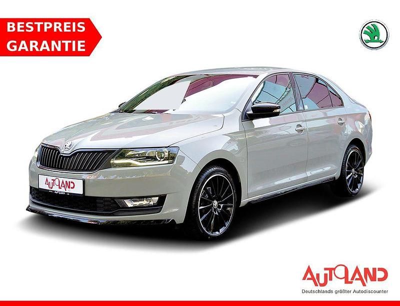Grau Gebraucht 2019 Skoda Rapid Monte Carlo Limousine | 14.990 € (Teuer) - Bild 1/4