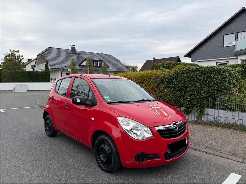 Gebraucht Opel Agila 65 PS (47 kW) 2009 Rot Kleinwagen