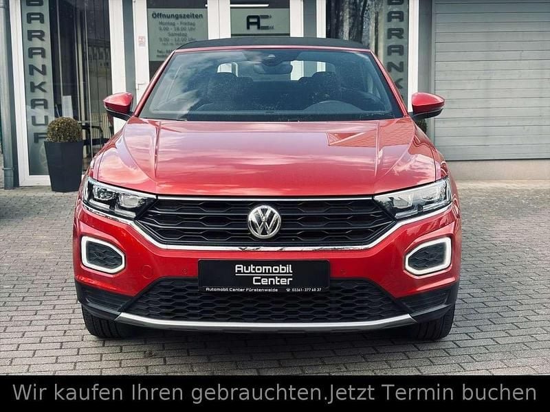 Gebraucht VW T-Roc Cabriolet Style 150 PS (110 kW) 2020 Rot Cabrio
