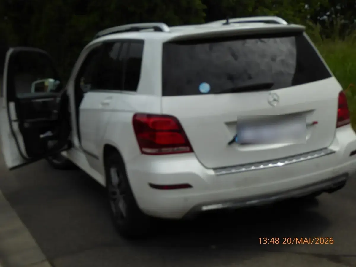 Gebraucht Mercedes GLK220 170 PS (125 kW) 2012 Weiß SUV