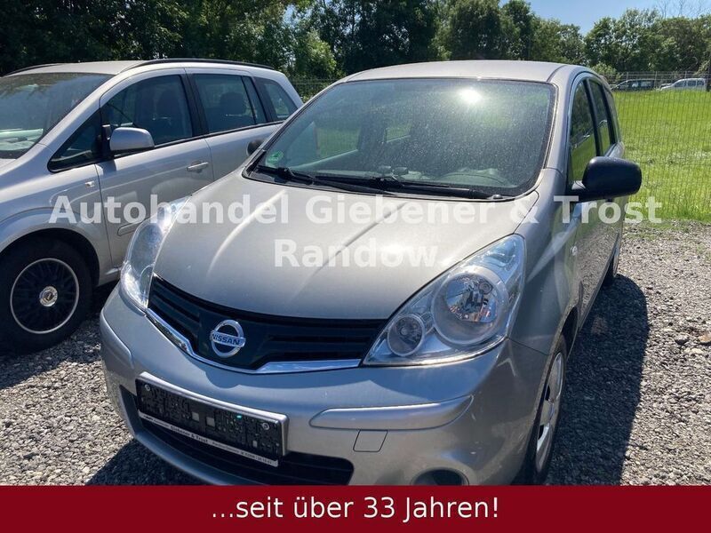Silber Gebraucht 2010 Nissan Note Visia+ Van / Kleinbus | 5.900 € (Teuer) - Bild 1/4