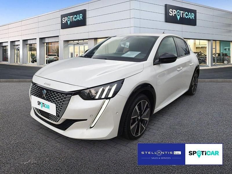 Weiß Gebraucht 2021 Peugeot e-208 GTi Kleinwagen | 15.390 € (Fairer Preis) - Bild 1/4