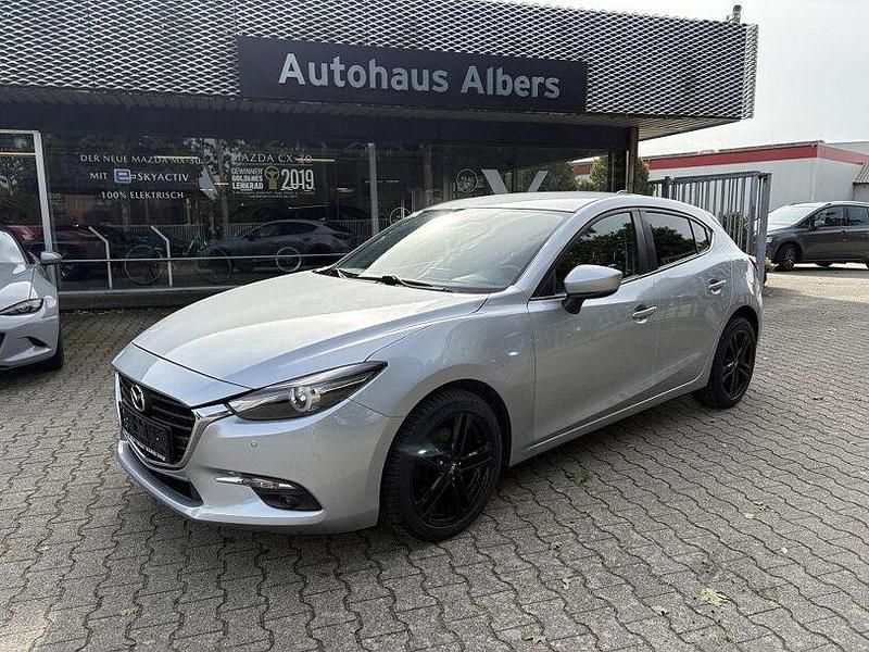 Gebraucht Mazda 3 Exclusive-Line 120 PS (88 kW) 2018 Silber Limousine
