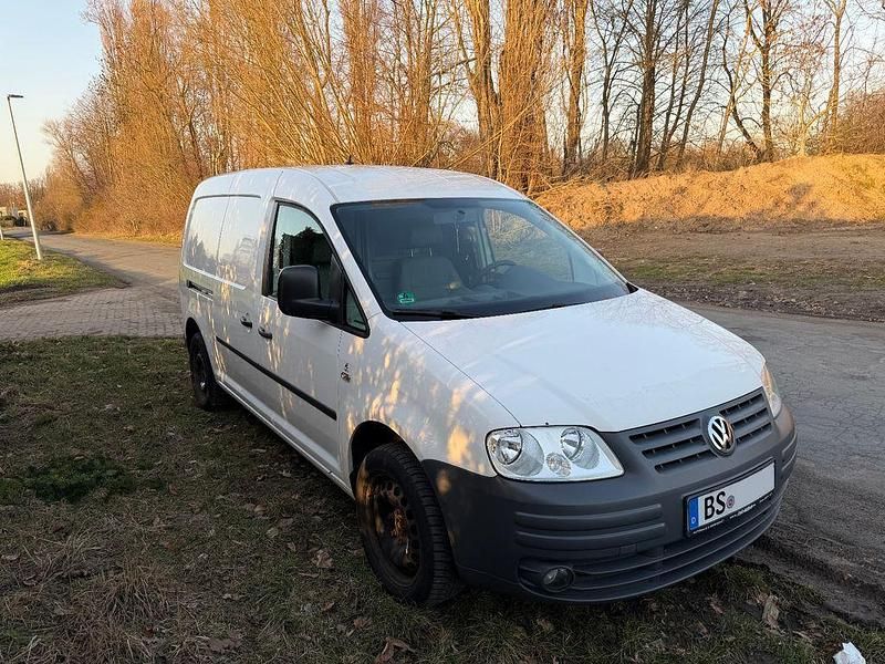Gebraucht VW Caddy Maxi 105 PS (77 kW) 2009 Weiß Van / Kleinbus