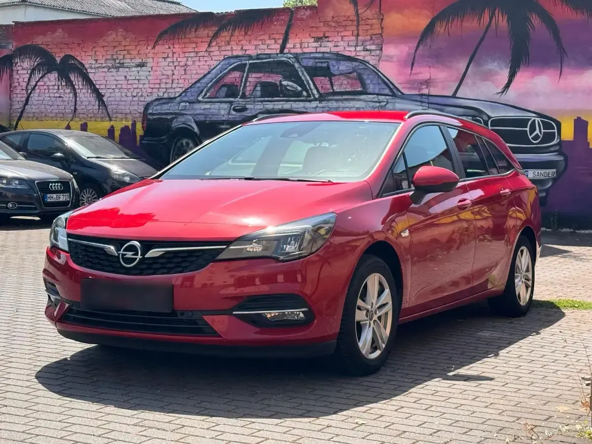 Gebraucht Opel Astra 131 PS (96 kW) 2020 Rot Kombi