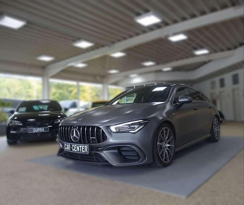 Gebraucht Mercedes CLA45 AMG AMG 387 PS (284 kW) 2021 Designo magno Coupé