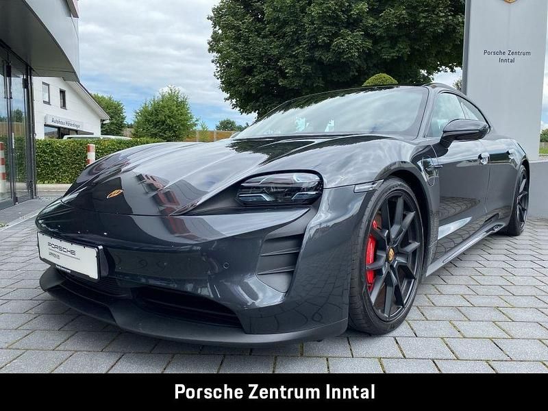 Vulkangraumetallic Gebraucht 2022 Porsche Taycan GTS Sport Turismo Limousine | 81.444 € (Superpreis) - Bild 1/4