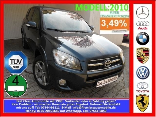 Gebraucht Toyota RAV4 Executive 177 PS (130 kW) 2009 Grün metallic SUV