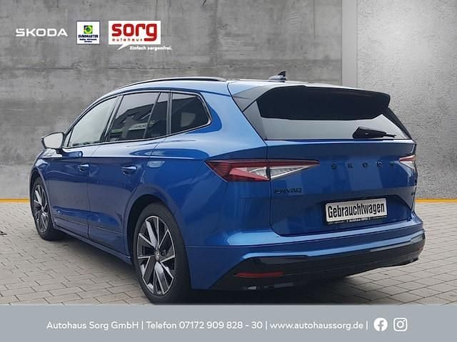 Gebraucht Skoda Enyaq iV 131 kW (179 PS) 2022 Raceblau metallic SUV