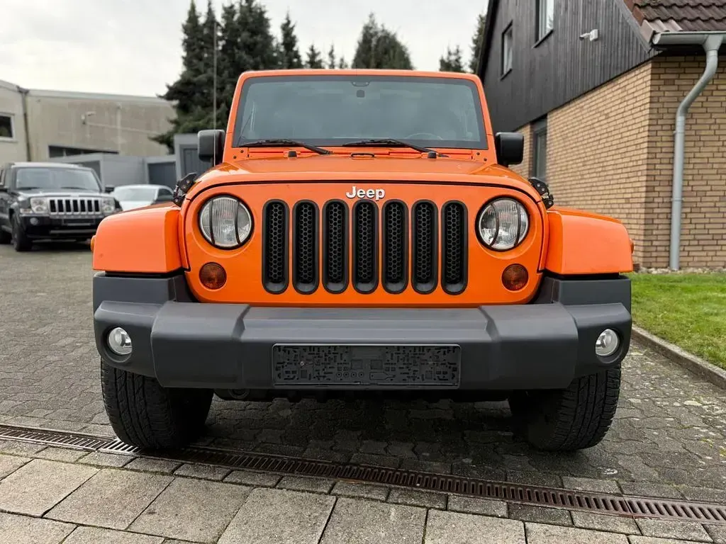 Gebraucht Jeep Wrangler Sahara 200 PS (147 kW) 2012 Orange SUV