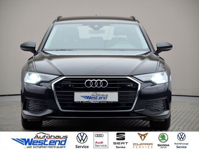 Brillantschwarz Gebraucht 2022 Audi A6 Kombi | 35.960 € (Guter Preis) - Bild 1/4