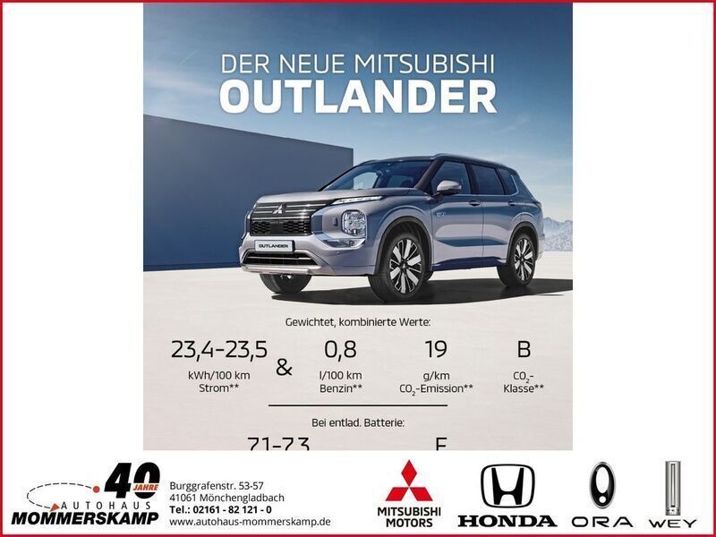 Weiss Neu 2024 Mitsubishi Outlander P-HEV Plus SUV | 45.880 € - Bild 1/4
