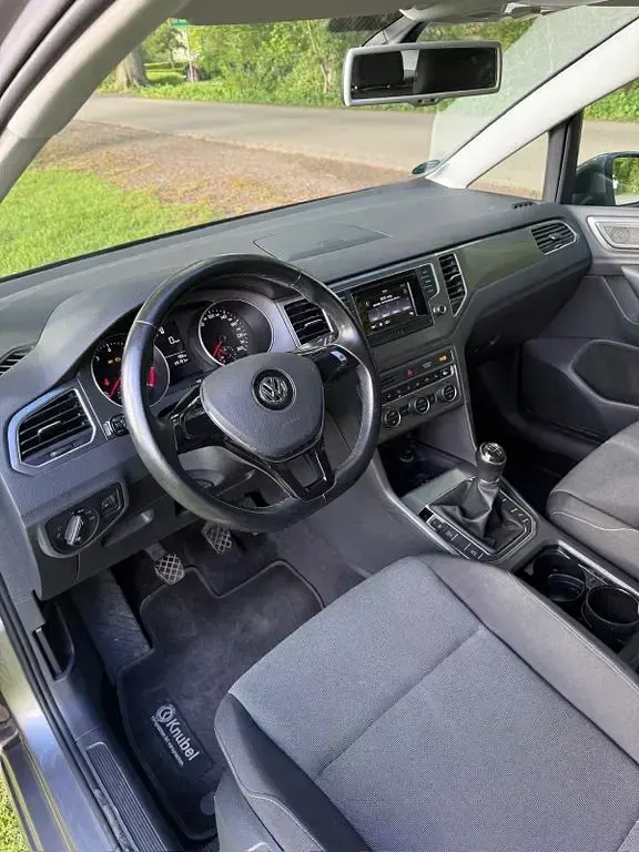 Gebraucht VW Golf Sportsvan Trendline 86 PS (63 kW) 2014 Grau Van / Kleinbus