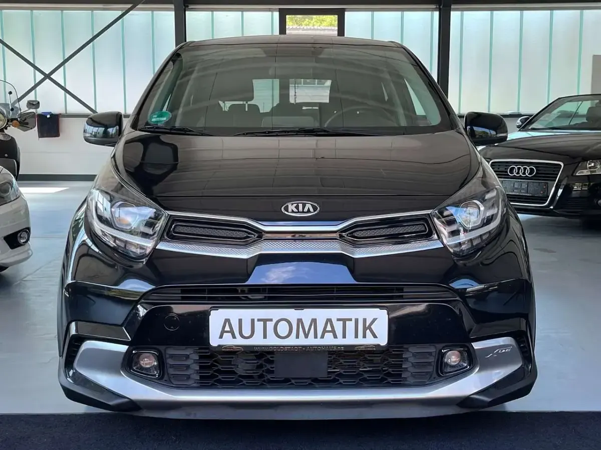 Gebraucht Kia Picanto X-Line 84 PS (61 kW) 2022 Schwarz Kleinwagen