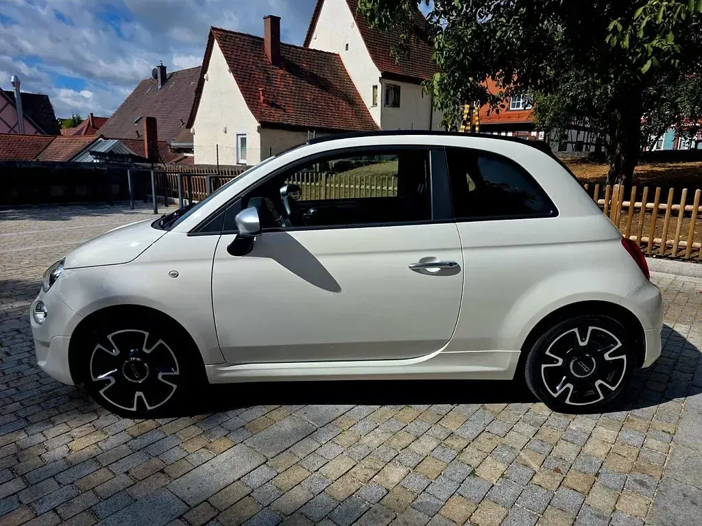 Gebraucht Fiat 500C Rockstar 69 PS (50 kW) 2020 Weiß Cabrio