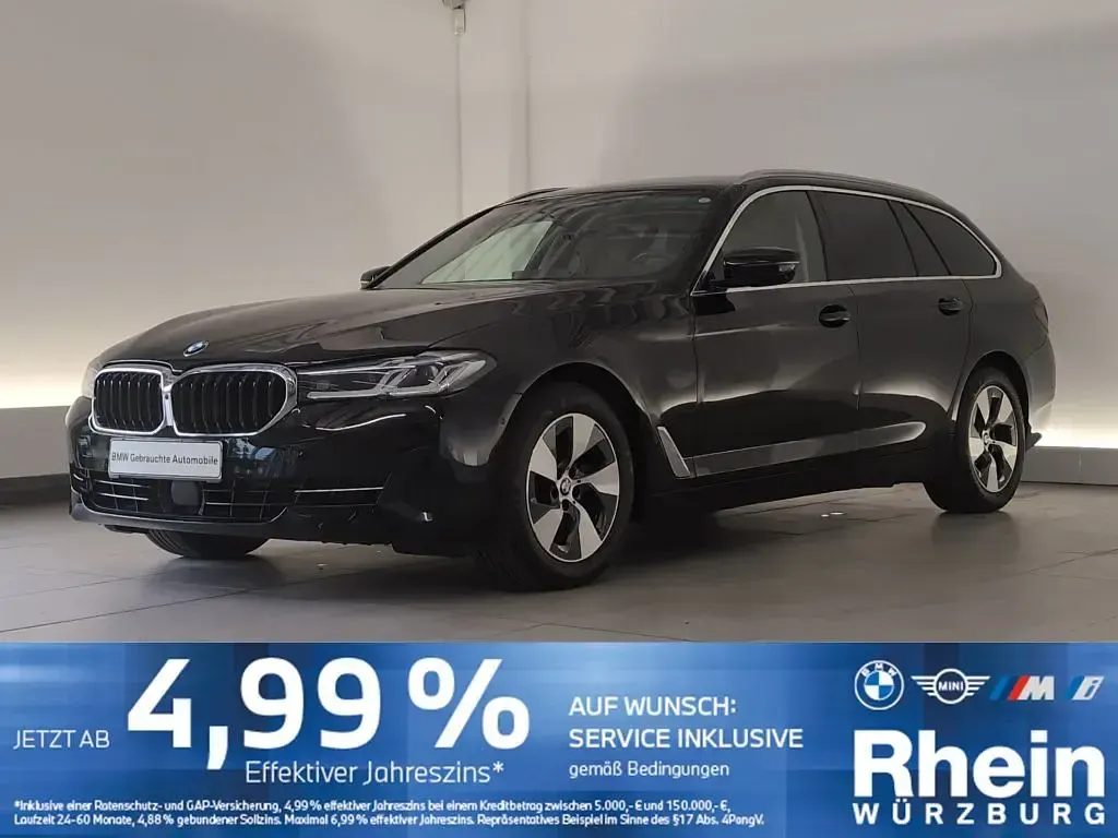 Gebraucht BMW 520 190 PS (139 kW) 2023 Schwarz Kombi