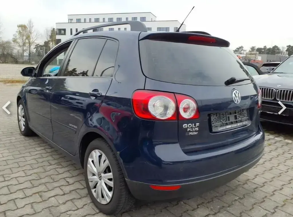 Gebraucht VW Golf Plus Cross United 140 PS (102 kW) 2008 Blau Limousine