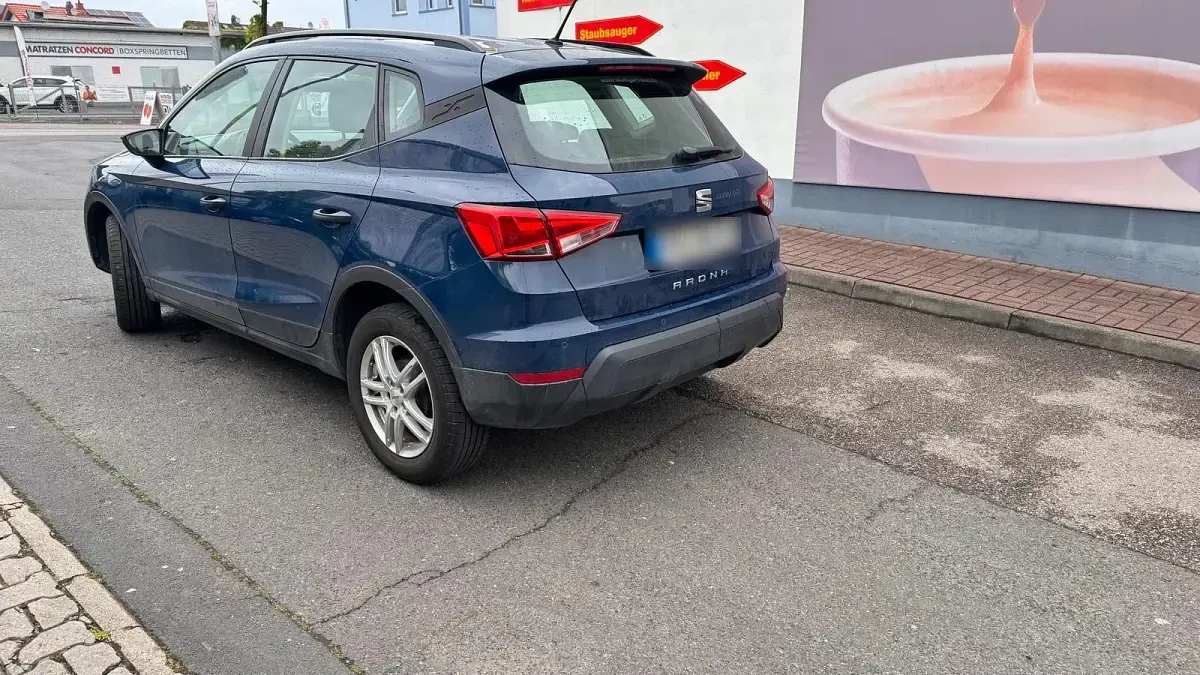 Second-hand Seat Arona 95 CP (69 kW) 2019 Albastru SUV