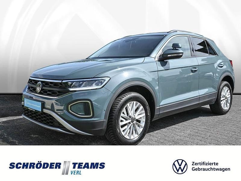 Blau Gebraucht 2022 VW T-Roc Life SUV | 18.980 € (Fairer Preis) - Bild 1/4