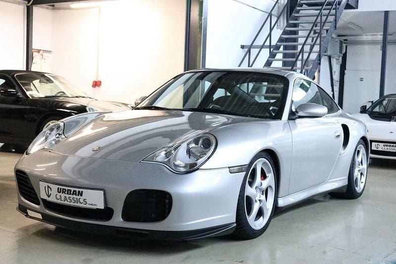 Silber Gebraucht 2003 Porsche 996 Turbo Coupé | 68.900 € (Guter Preis) - Bild 1/4