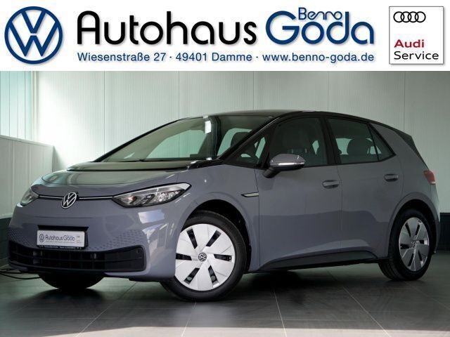 Mondsteingrau schwarz Gebraucht 2022 VW ID.3 Pure Kleinwagen | 18.950 € (Superpreis) - Bild 1/4