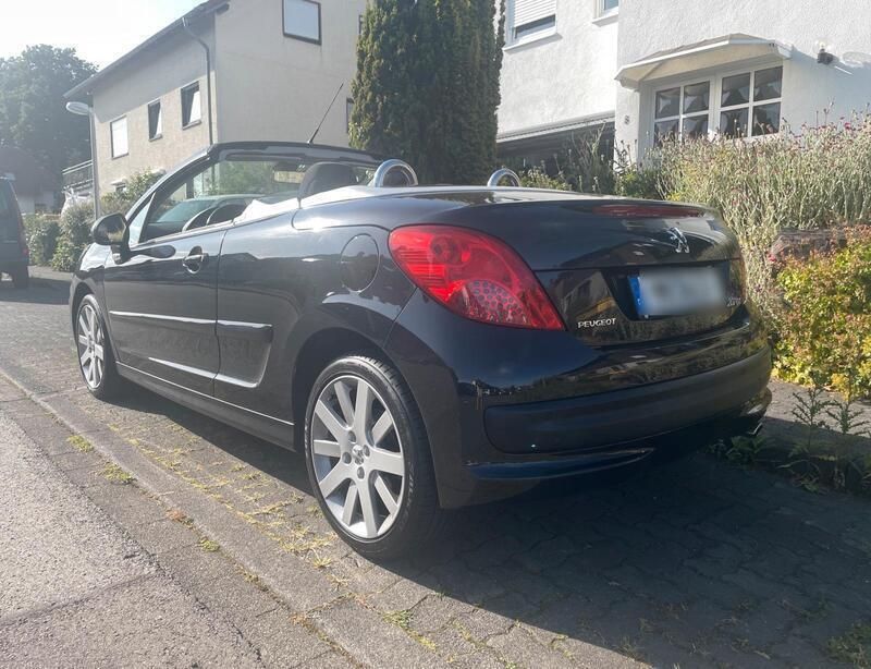 Schwarz Gebraucht 2008 Peugeot 207 CC Cabrio | 1.990 € (Superpreis) - Bild 1/4