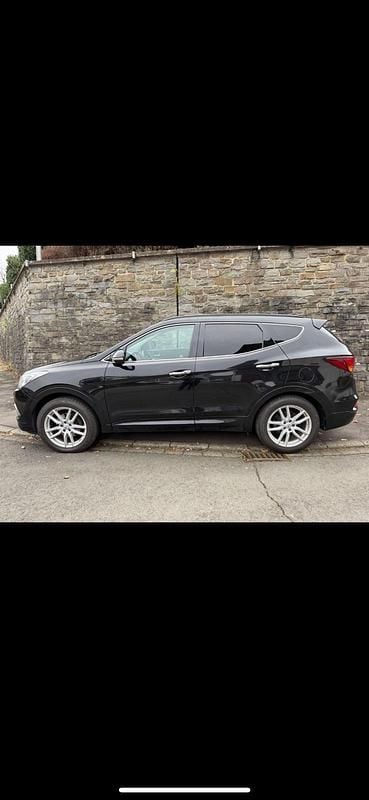 Gebraucht Hyundai Santa Fe Premium 200 PS (147 kW) 2017 Schwarz SUV