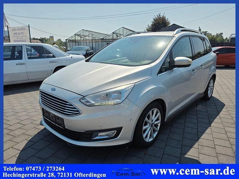Gebraucht Ford Grand C-Max Titanium 125 PS (91 kW) 2016 Silber Van / Kleinbus