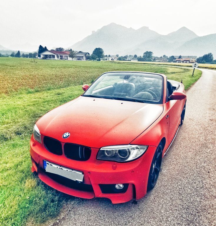 Orange Gebraucht 2009 BMW 125 Cabriolet M Performance Cabrio | 8.125 € (Guter Preis) - Bild 1/4