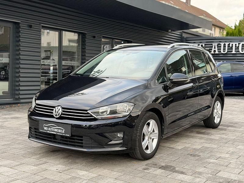 Schwarz Gebraucht 2014 VW Golf Sportsvan Comfortline Van / Kleinbus | 14.490 € (Fairer Preis) - Bild 1/4